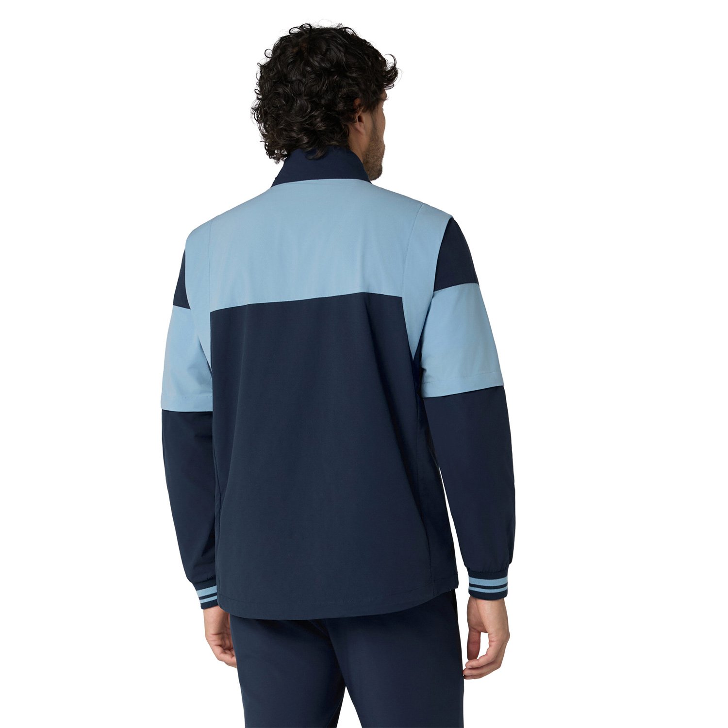 OP 1/4 Zip Color Block Wind Jacket Original Penguin OP 1/4 Zip Color Block Wind Jacket Original Penguin