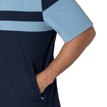OP 1/4 Zip Color Block Wind Jacket Original Penguin