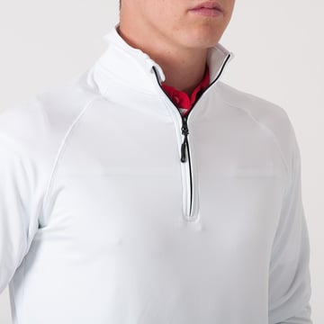 Coos Bay Half-Zip White Cutter & Buck