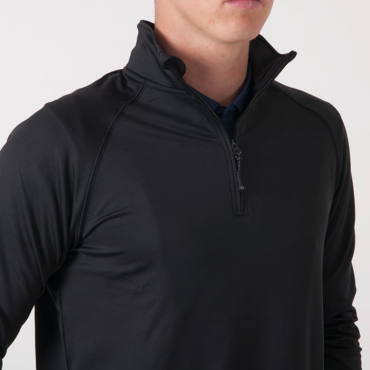 Coos Bay Half-Zip Svart Cutter & Buck Coos Bay Half-Zip Svart Cutter & Buck