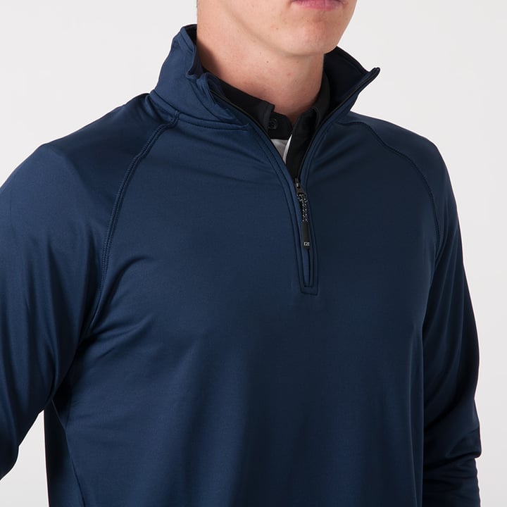 Coos Bay Half-Zip Blau Cutter & Buck