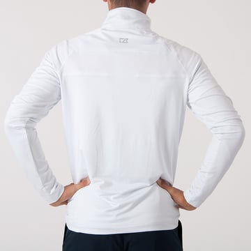 Coos Bay Half-Zip White Cutter & Buck