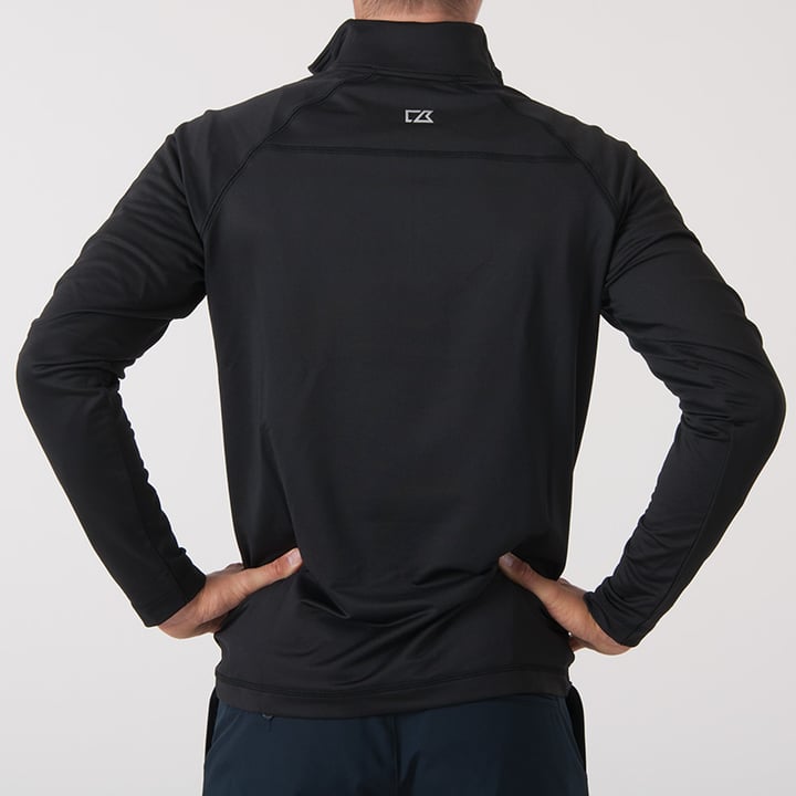 Coos Bay Half-Zip Svart Cutter & Buck Coos Bay Half-Zip Svart Cutter & Buck