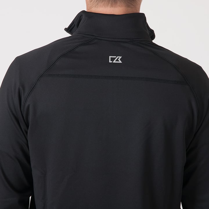 Coos Bay Half-Zip Svart Cutter & Buck Coos Bay Half-Zip Svart Cutter & Buck