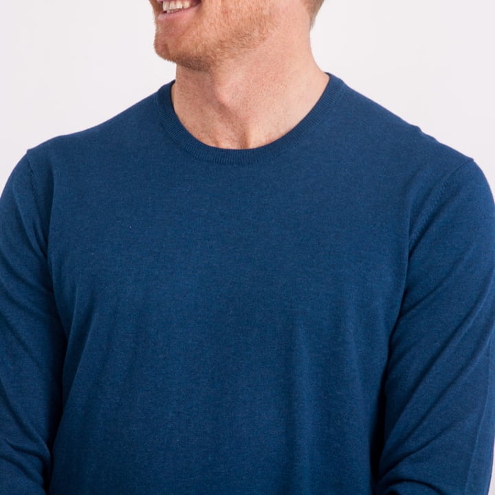 Oakville Crewneck Blau Cutter & Buck