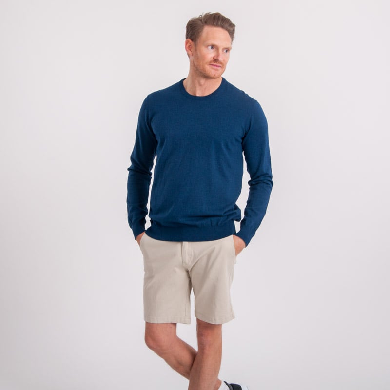 Oakville Crewneck Blue Cutter & Buck Oakville Crewneck Blue Cutter & Buck