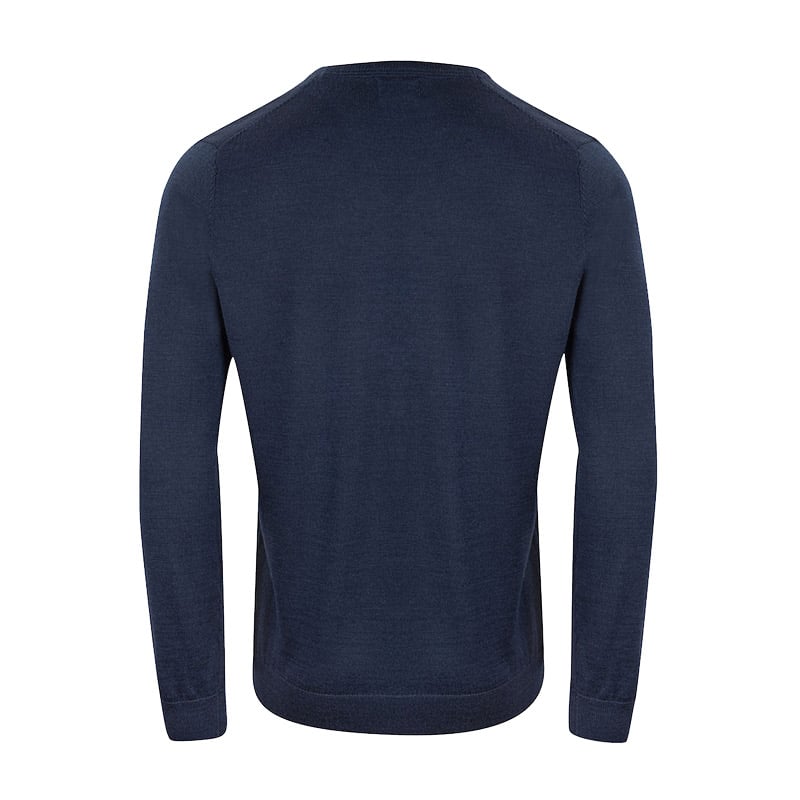 Vernon V-Neck Merino Blue Cutter & Buck