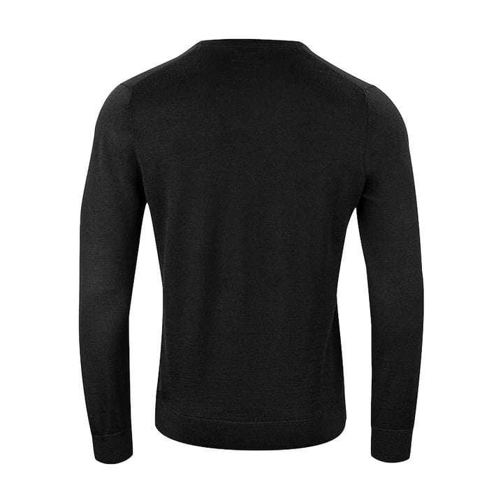Vernon V-Neck Merino Musta Cutter & Buck Vernon V-Neck Merino Musta Cutter & Buck