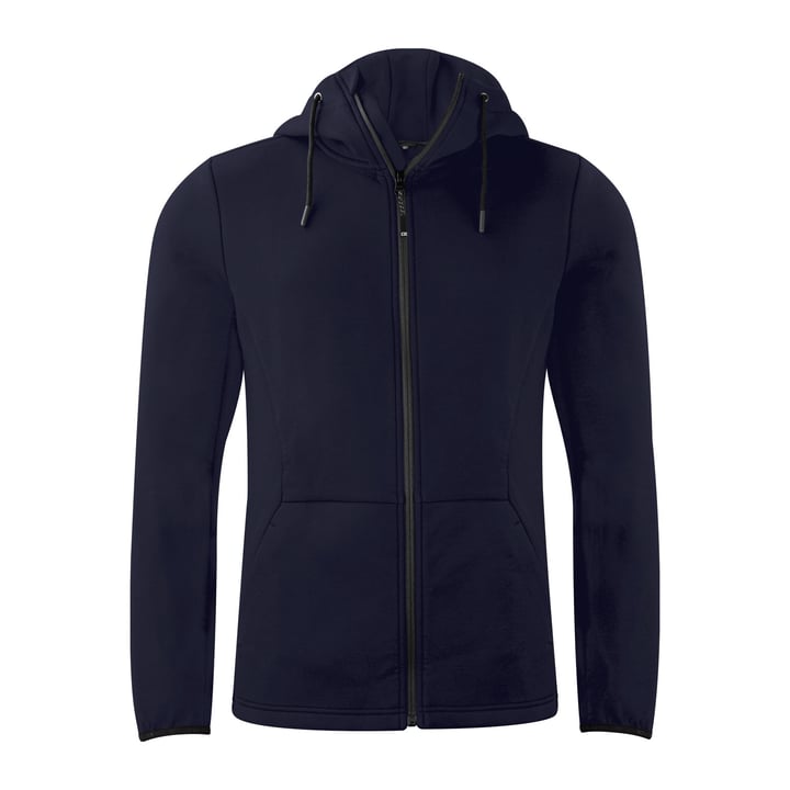 Pemberton Hood Full Zip Blue Cutter & Buck