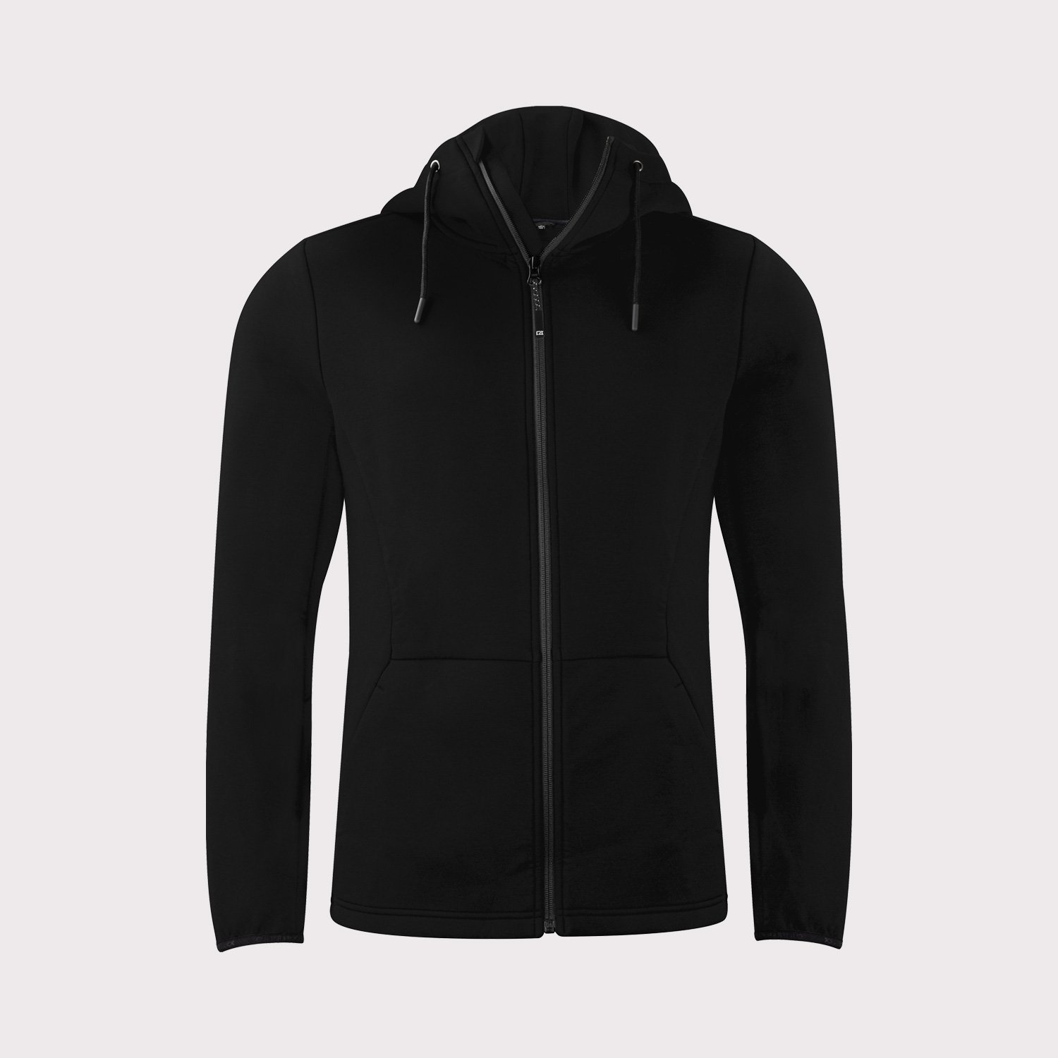 Pemberton Hood Full Zip Schwarz