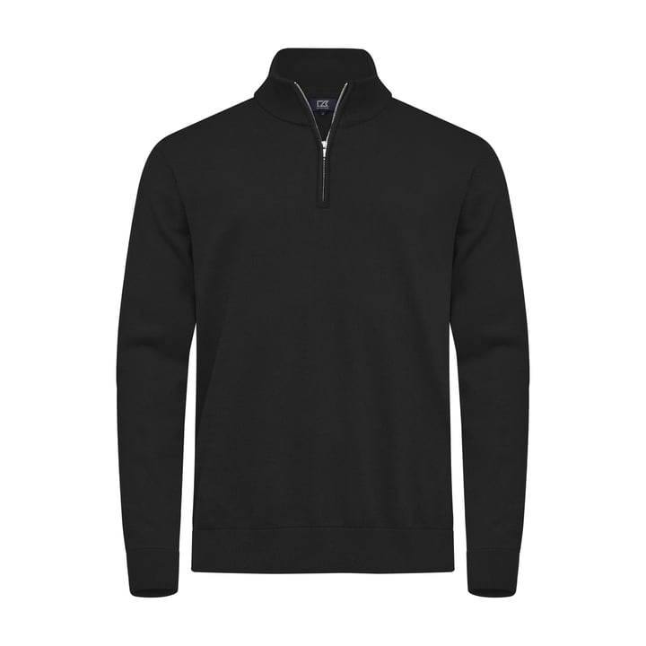Oakville Half Zip Sweater Svart Cutter & Buck Oakville Half Zip Sweater Svart Cutter & Buck