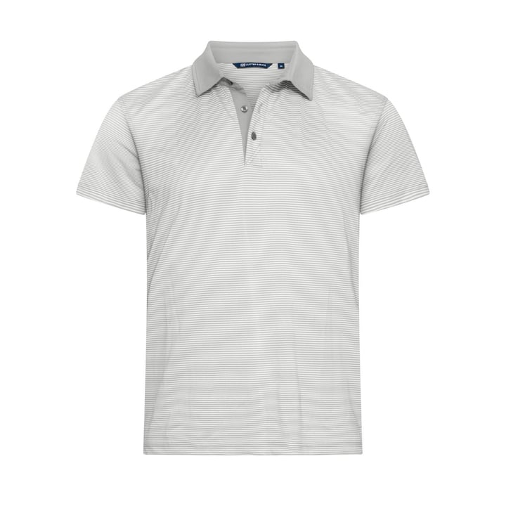 Virtue Polo Stripes Silber Cutter & Buck Virtue Polo Stripes Silber Cutter & Buck