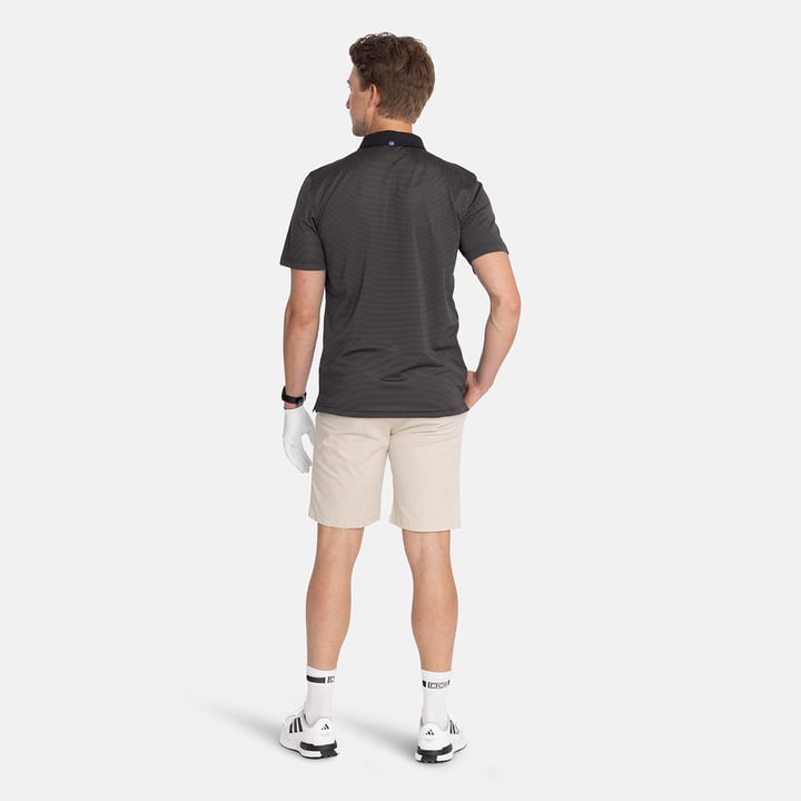 Virtue Polo Stripes Svart Cutter & Buck Virtue Polo Stripes Svart Cutter & Buck