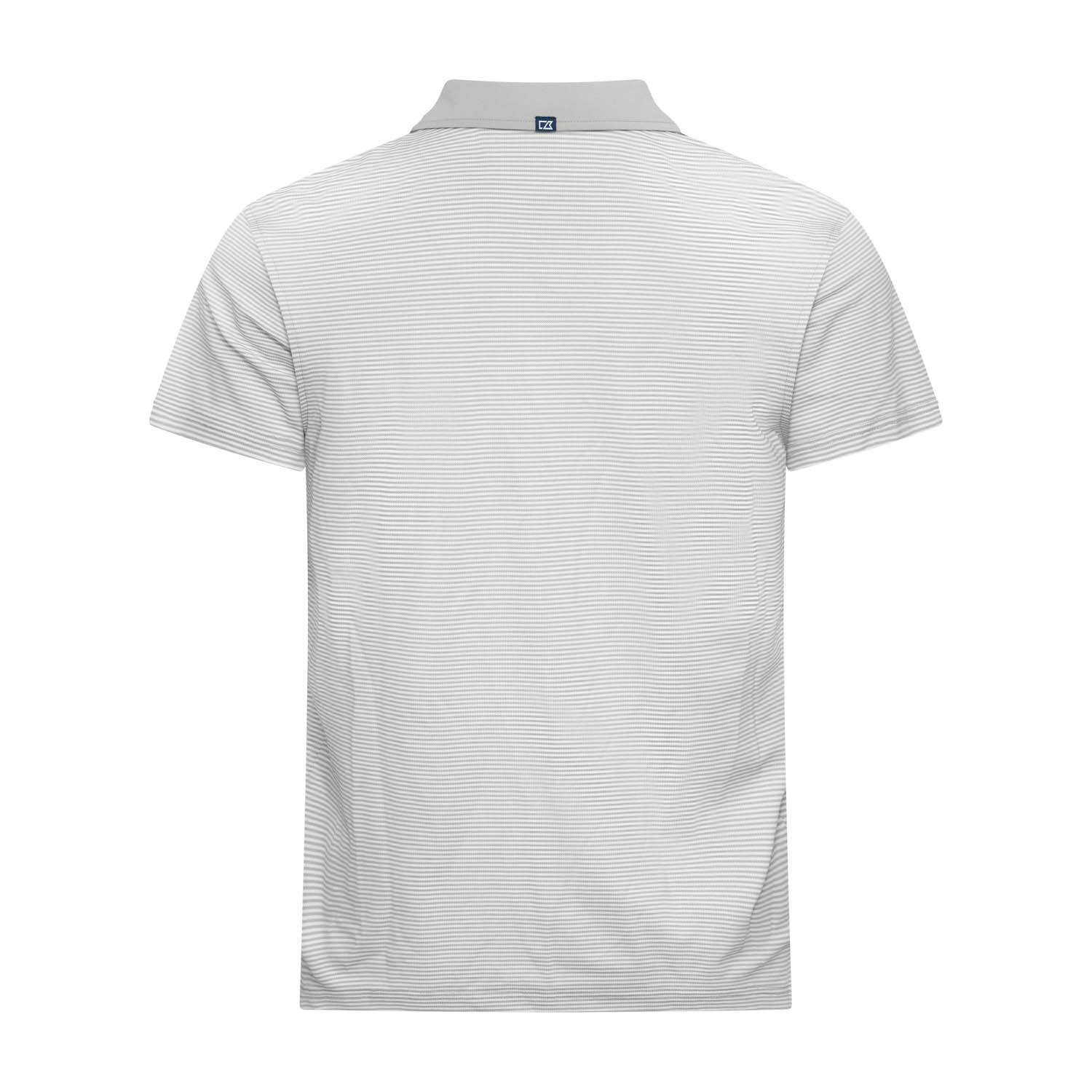Virtue Polo Stripes Silver Cutter & Buck