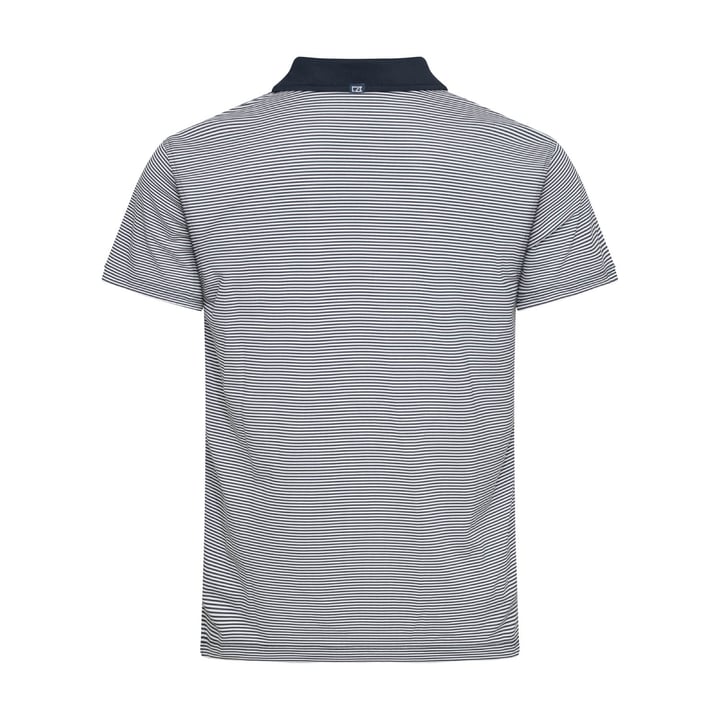 Virtue Polo Stripes Blau Cutter & Buck Virtue Polo Stripes Blau Cutter & Buck