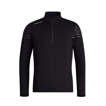 M Sporty Half Zip Schwarz Cross Sportswear