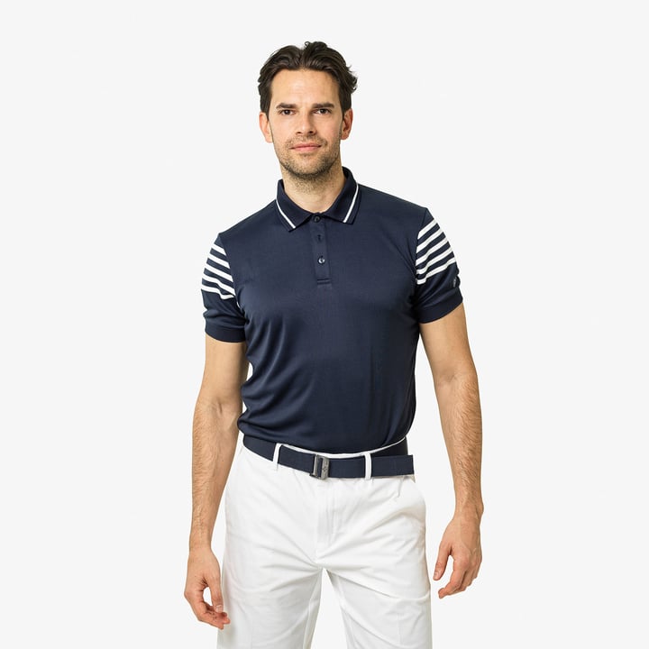 M Sporty Polo Blau Cross Sportswear