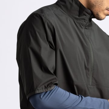 M Pine Windbreaker SS Black Cross Sportswear M Pine Windbreaker SS Black Cross Sportswear