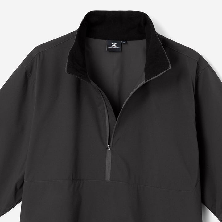 M Pine Windbreaker SS Black Cross Sportswear M Pine Windbreaker SS Black Cross Sportswear