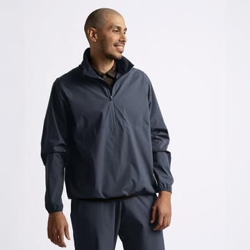 M Essex Windbreaker 1/4 Zip Blue Cross Sportswear M Essex Windbreaker 1/4 Zip Blue Cross Sportswear