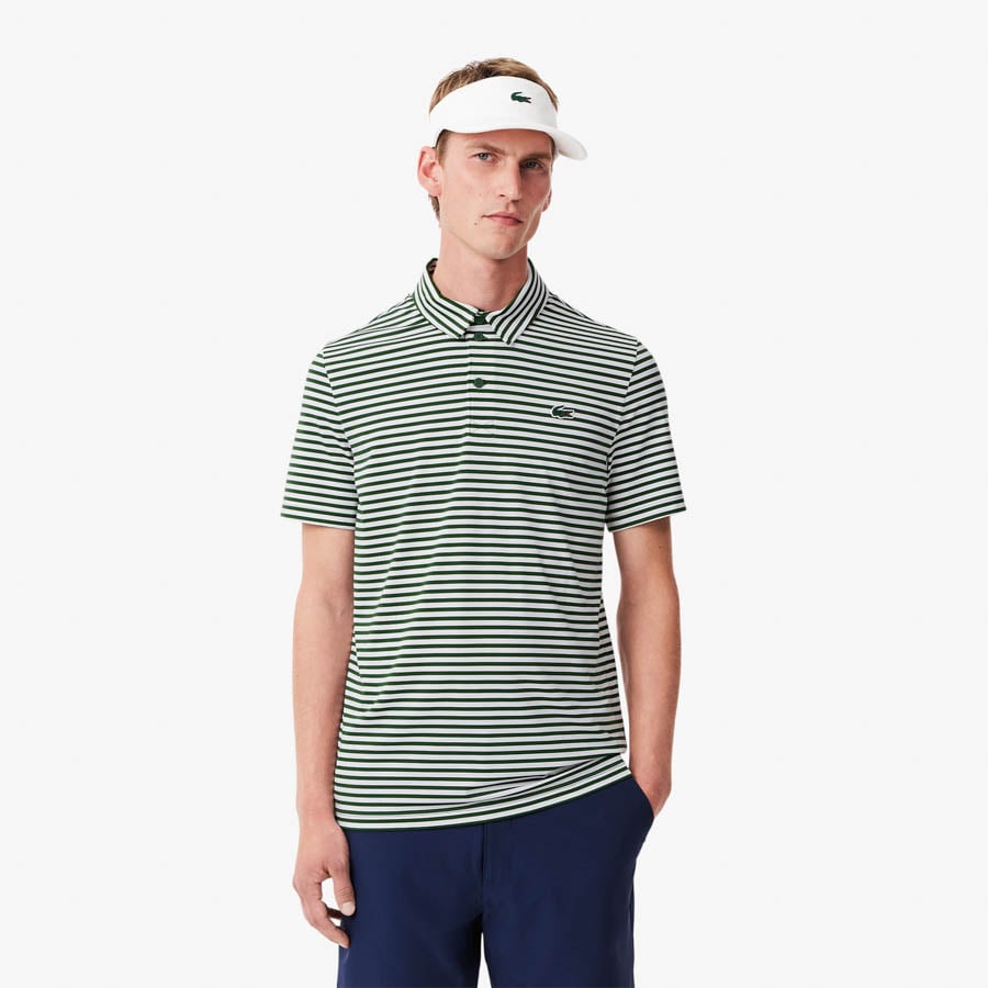 Thin Stripe Grøn Hvid Lacoste