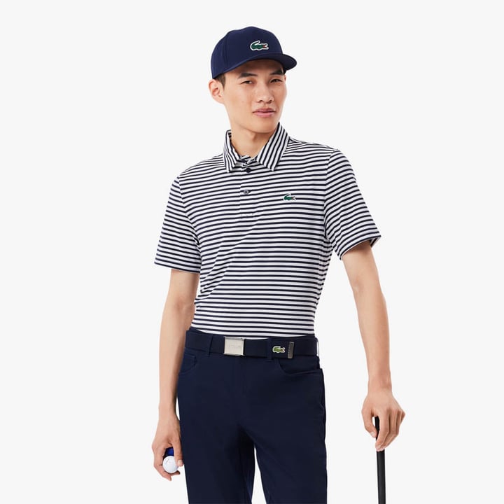 Thin Stripe DH7418 Blå Vit Lacoste Thin Stripe DH7418 Blå Vit Lacoste