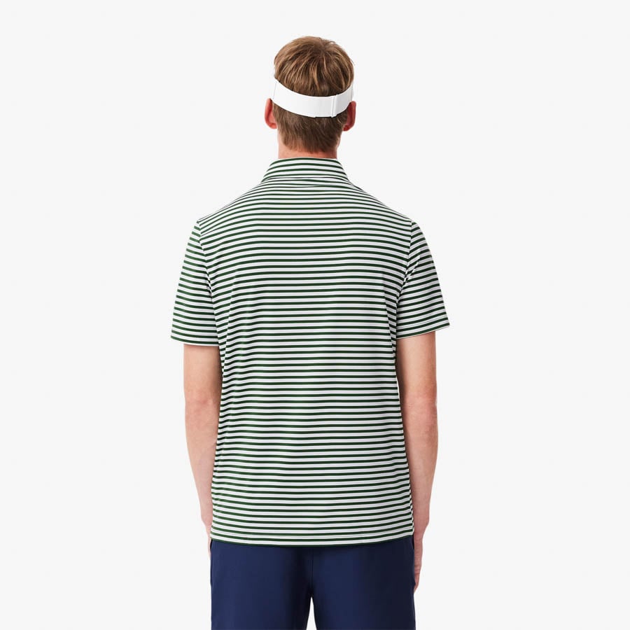 Thin Stripe Grøn Hvid Lacoste