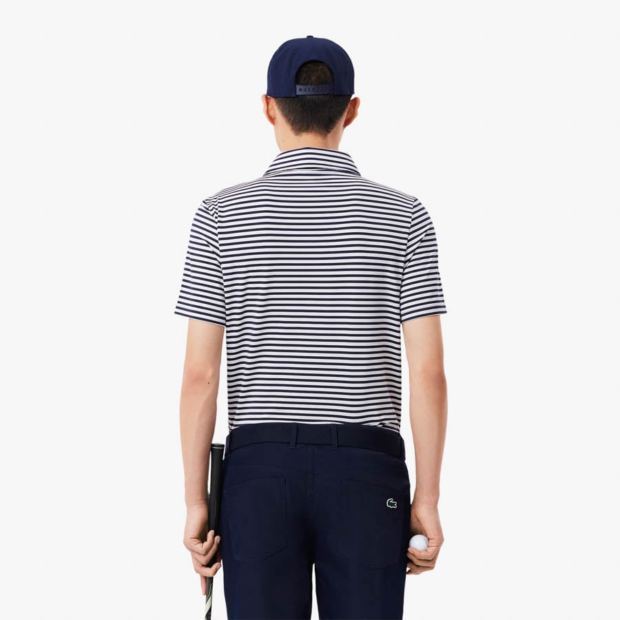 Thin Stripe Blå Hvid Lacoste