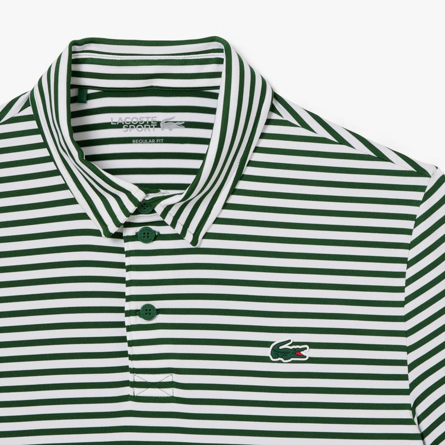 Thin Stripe Grøn Hvid Lacoste