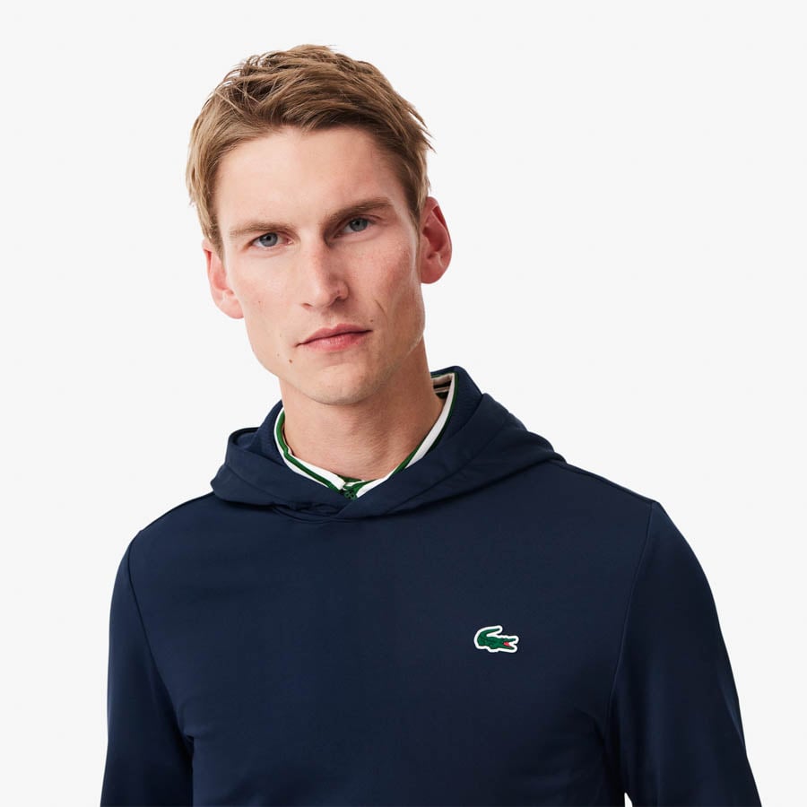 Hoodie Golf Blå Lacoste