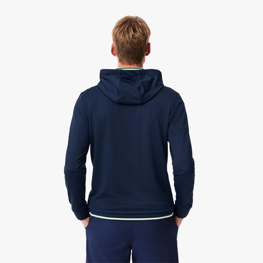 Hoodie Golf Blå Lacoste