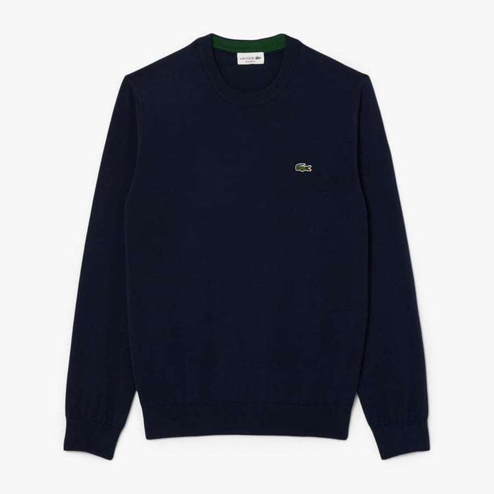 Classic Crew Neck AH1985 Blå Lacoste Classic Crew Neck AH1985 Blå Lacoste