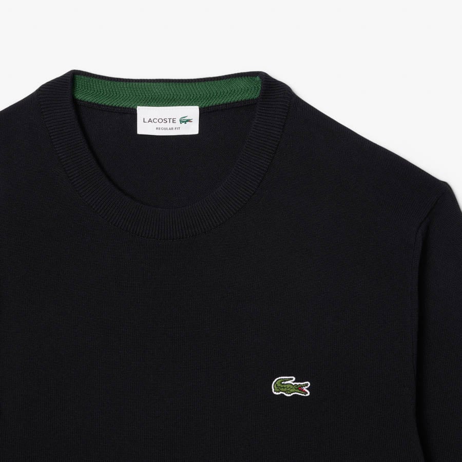Classic Crew Neck Sort Lacoste