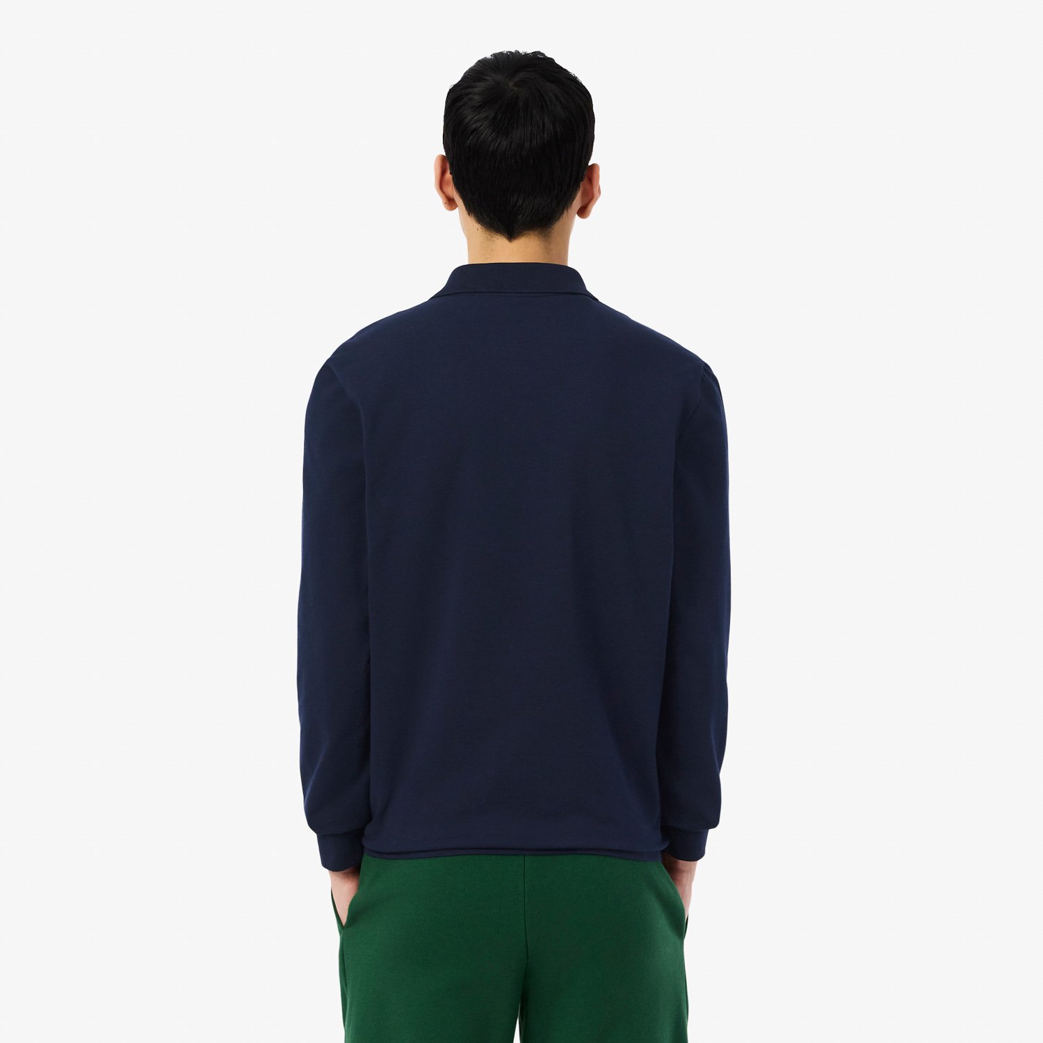 Long Sleeve Blå Lacoste