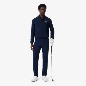 Performance 1/4 Zip Windstopper Blå Lacoste
