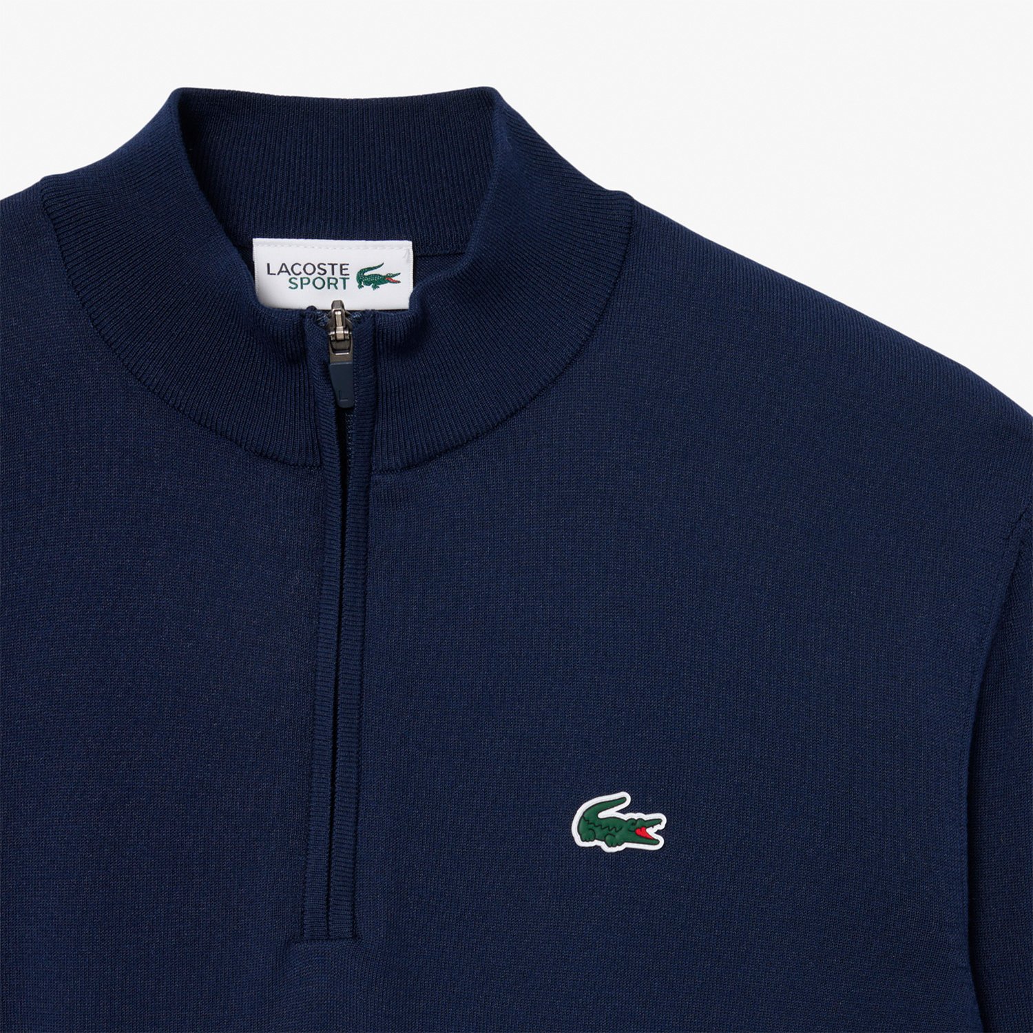 Performance 1/4 Zip Windstopper Blå Lacoste