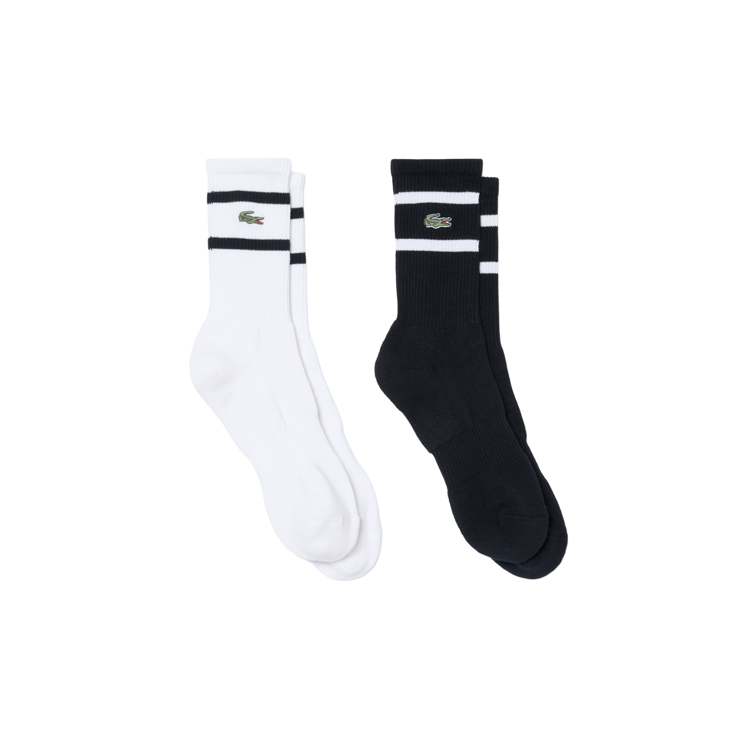 Heritage Socks 2-Pack Schwarz Weiß