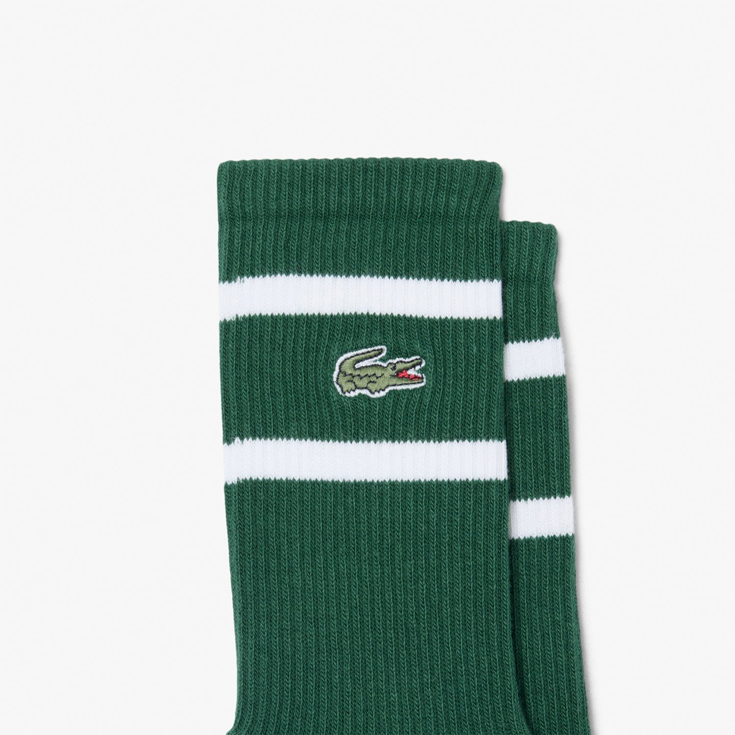 Heritage Socks 2-Pack Grön Vit Lacoste Heritage Socks 2-Pack Grön Vit Lacoste