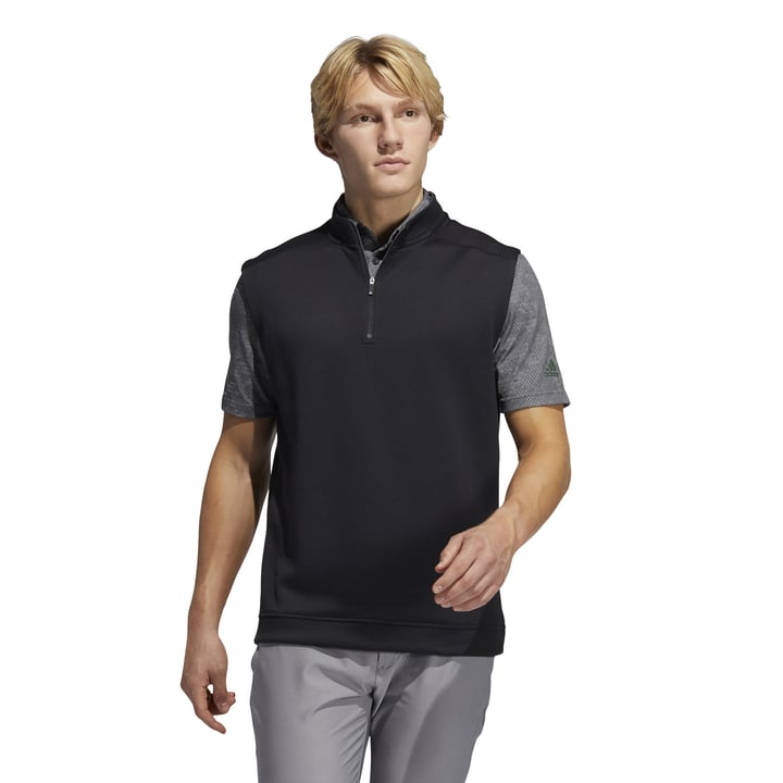 Club 1/4 Z Vest Svart Adidas
