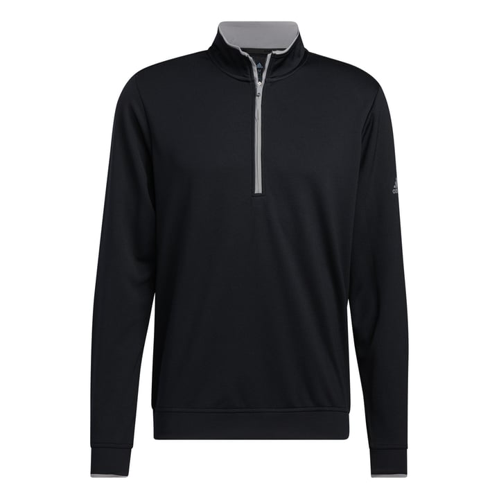 Lt Weight Qtr Zip Svart Adidas