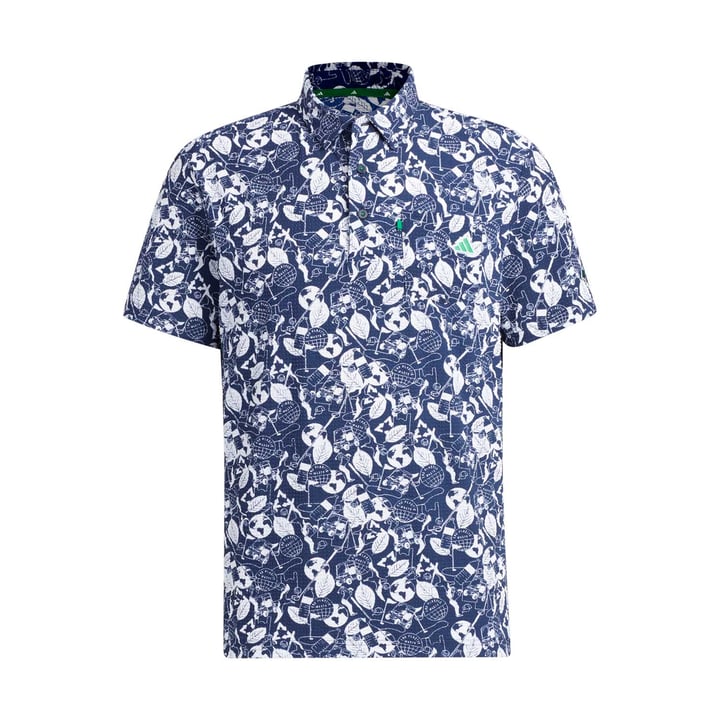 PG SS Gr Polo Blå Adidas