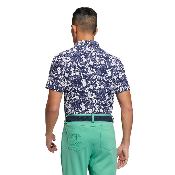 PG SS Gr Polo Blå Adidas