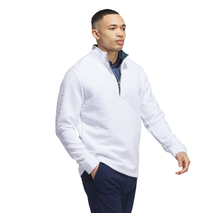 Dwr 1/4 Zip Hvid Adidas