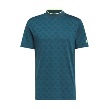 Adidas Mock Jacquard Polo - Polo shirts Mens