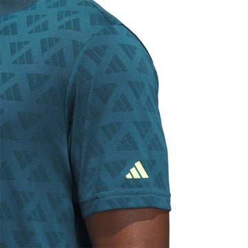 Mock Jacquard Polo Adidas