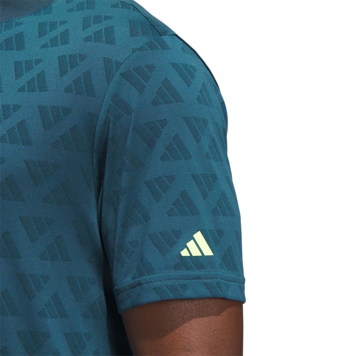 Mock Jacquard Polo Adidas