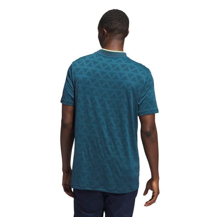 Mock Jacquard Polo Adidas