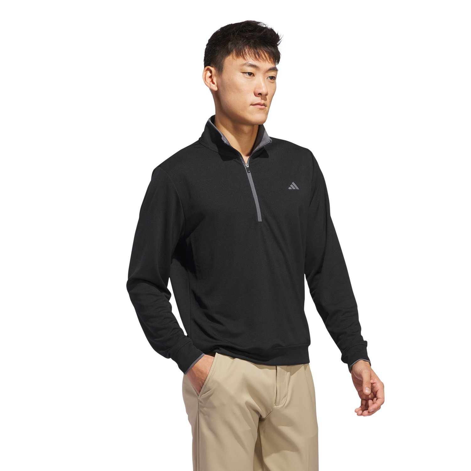 Core Lightweight Half-Zip Musta Adidas