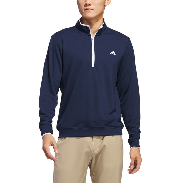 Core Lightweight Half-Zip Blå Adidas Core Lightweight Half-Zip Blå Adidas