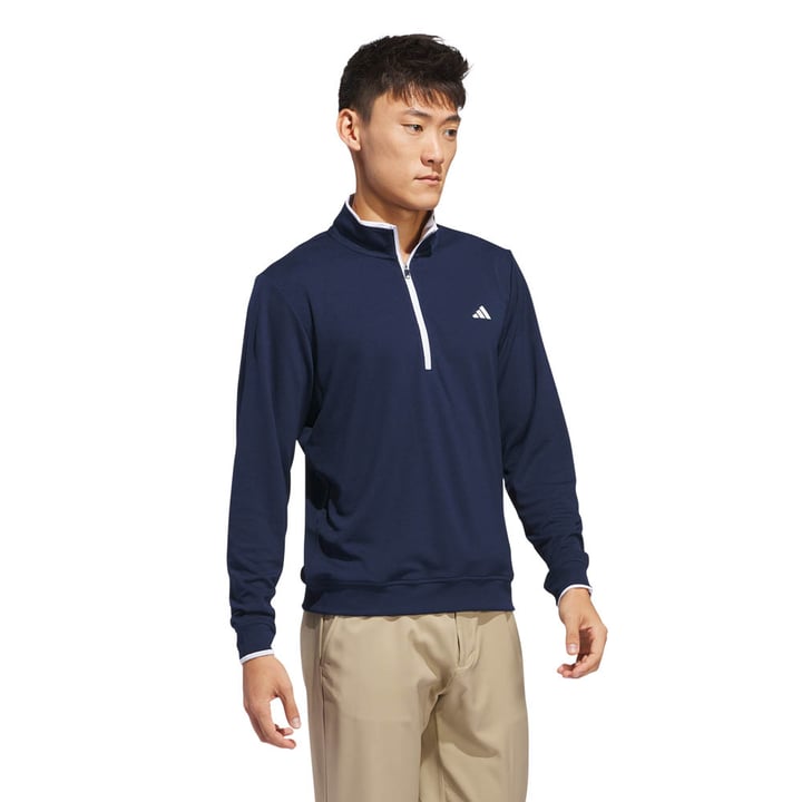 Core Lightweight Half-Zip Blå Adidas Core Lightweight Half-Zip Blå Adidas